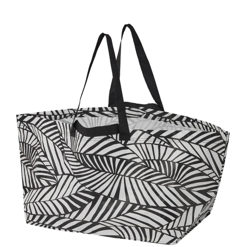 2x SLUKIS large bag, black/white, 19 gallon